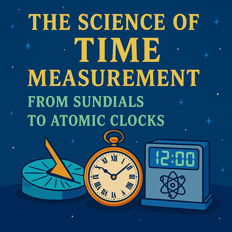 The Science of Time Measurement: From Sundials to Atomic Clocks - Blog post image
