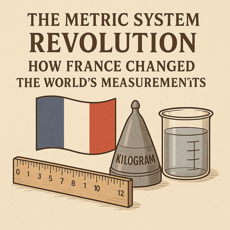 The Metric System Revolution: How France Changed the World's Measurements - Blog post image